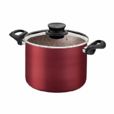 Caldeir�o antiaderente Tramontina 24cm 7,1L  Paris vermelho