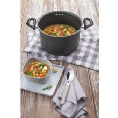 Caldeir�o antiaderente Tramontina 20cm 4,2L Paris Grafite