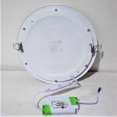 LUMIN�RIA DE LED EMBUTIR REDONDA 1200 - BIVOLT- 6500K - 18W