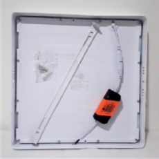 LUMIN�RIA DE LED SOBREPOR QUADRADA 1200 - BIVOLT- 6500K - 18W