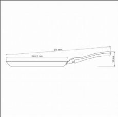 Panquequeira Tapioqueira 22 cm Alum�nio Antiaderente