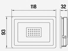 REFLETOR LOOKLED 30W - SPOTLUX