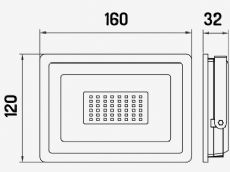 REFLETOR  LOOKLED 50W - SPOTLUX
